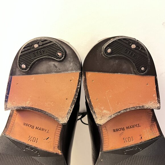 Black Cap Toe Dress Shoe - Picture 8 of 8